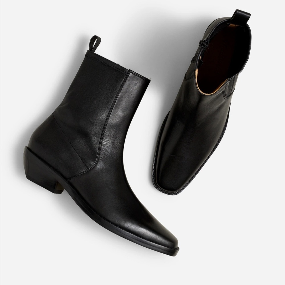 Madewell Black Ankle Boots